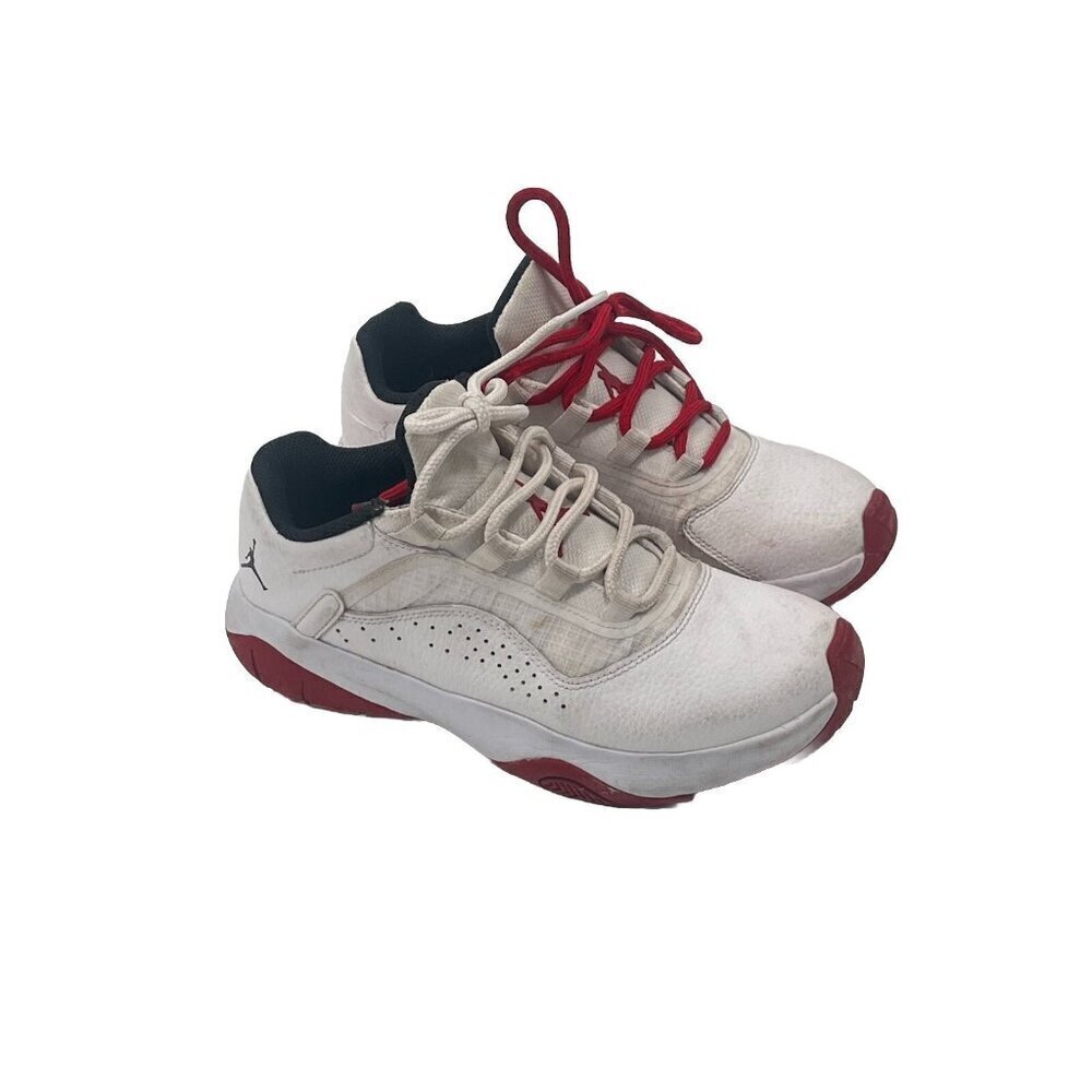 Nike Air Jordan 11 Comfort Low Gs Sneakers White Red Sz Mens (y5) CZ0907-161